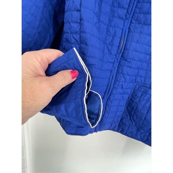 Chico’s size Medium (1) quilted cropped jacket - Picture 7 of 8